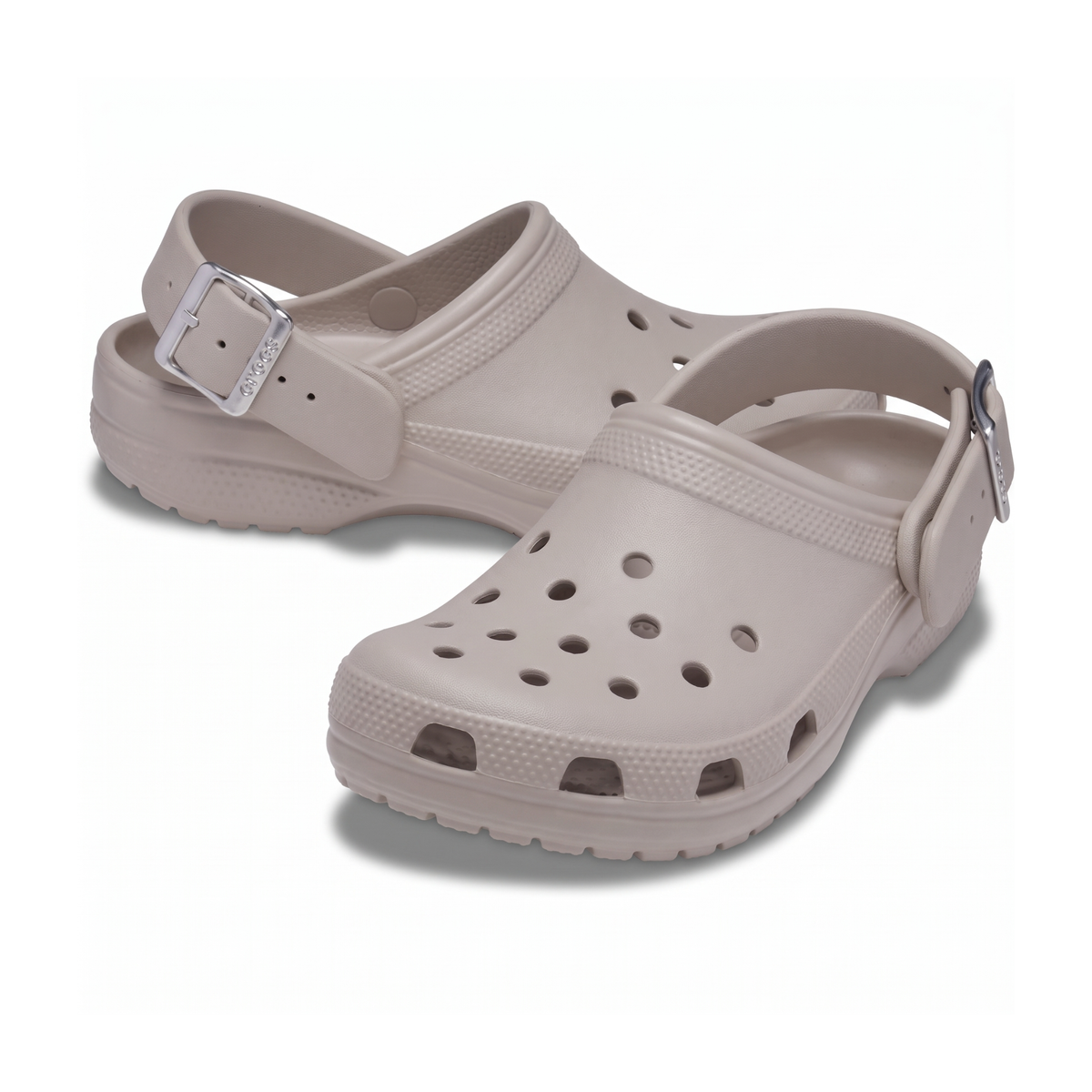 Crocs Classic Metallic Buckle Clogs