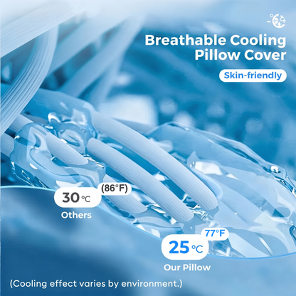 VIPfree Cooling Memory Foam Neck Pillow