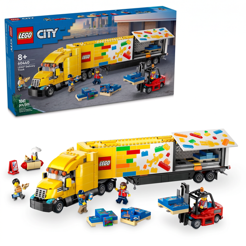 LEGO Yellow Delivery Truck