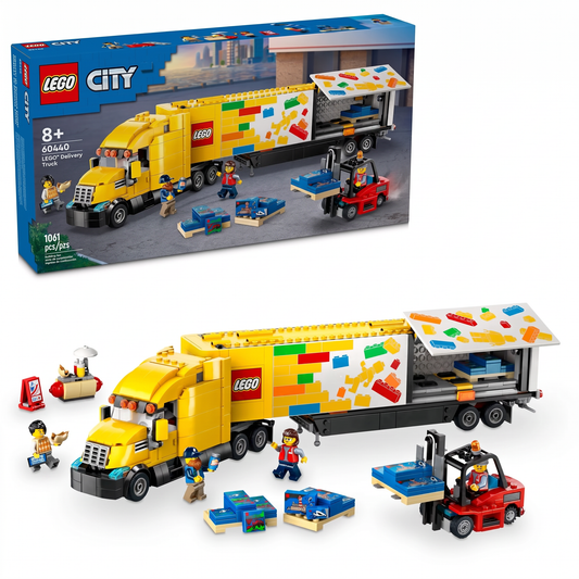 LEGO Yellow Delivery Truck