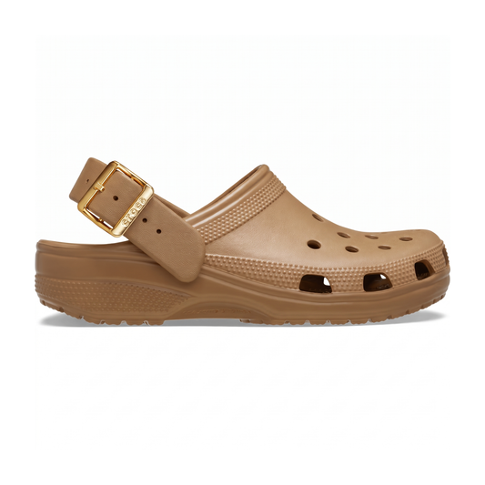 Crocs Classic Metallic Buckle Clogs