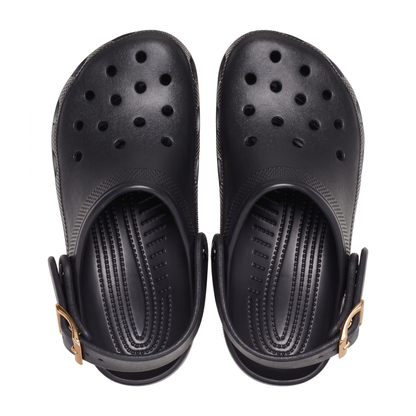 Crocs Classic Metallic Buckle Clogs