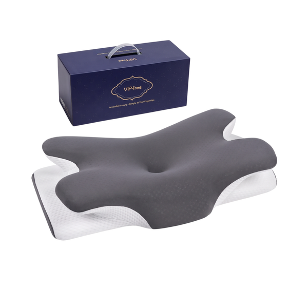 VIPfree Cooling Memory Foam Neck Pillow