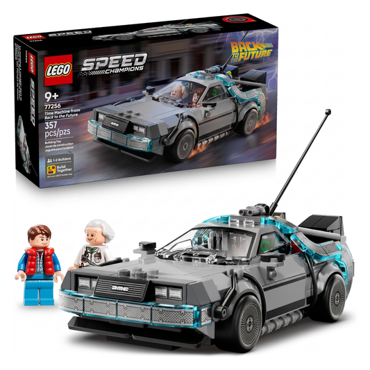 LEGO Time Machine from Back to the Future