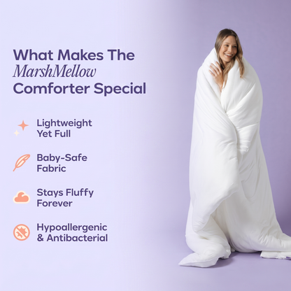 Verelle Marshmallow Comforter